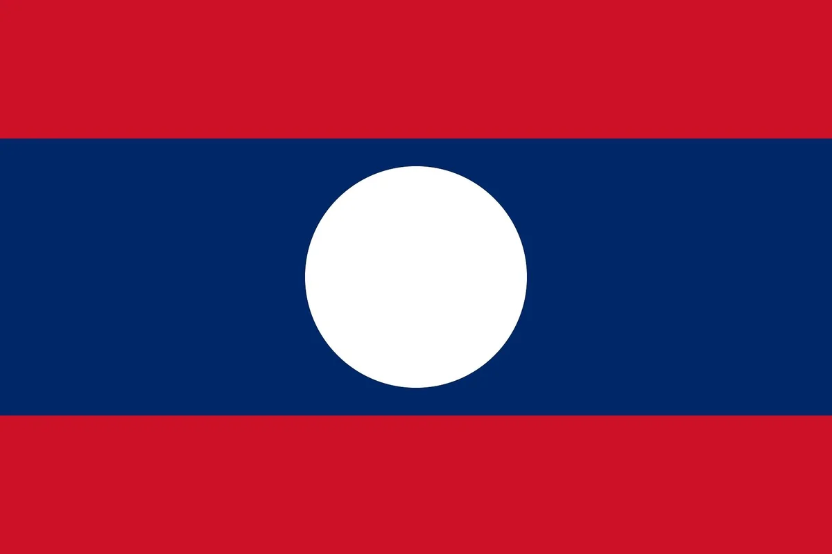 Laos drapeau