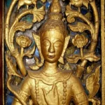 laos décoration temple