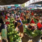laos marché