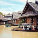 thailande marché flottant