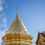 thailande temple doré