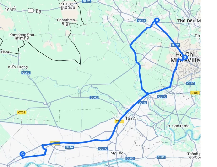 4 jours Saigon vietnam sud