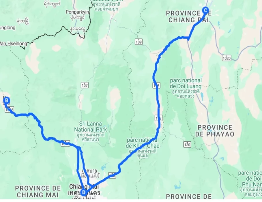 thailande nord chiang mai