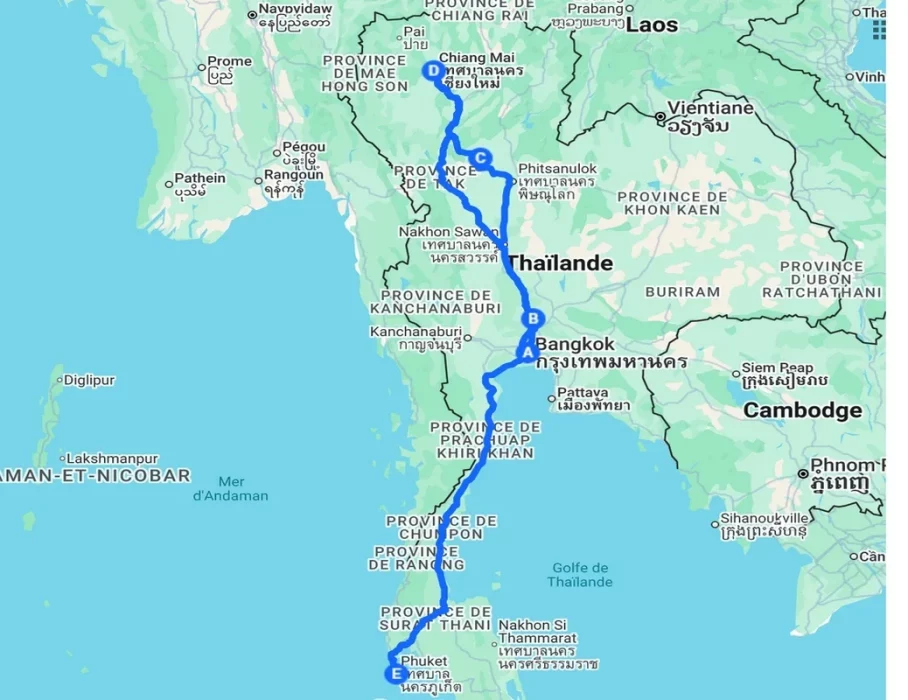 14 jours thailande grand tour