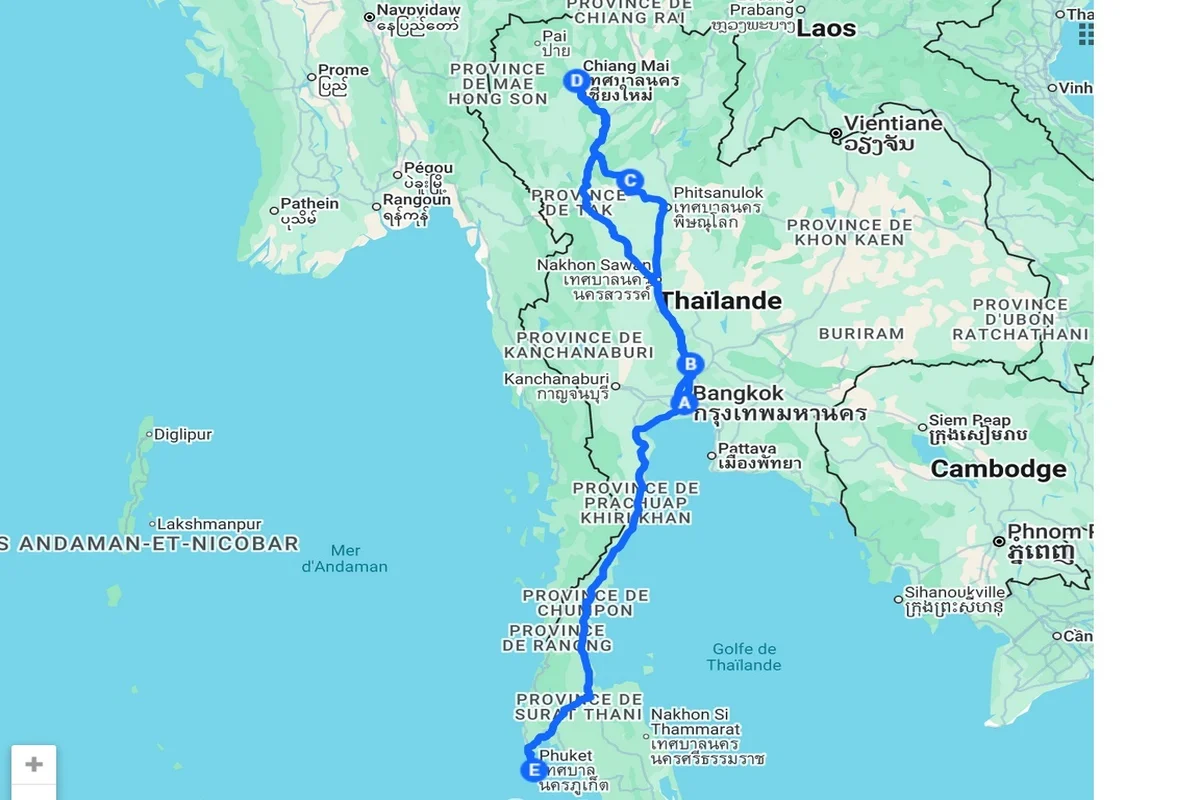 14 jours thailande grand tour